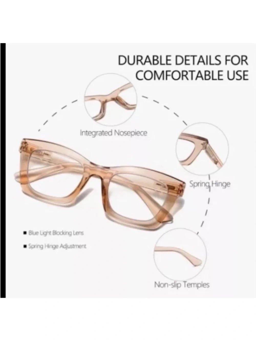 2 Pr. Oversized Pink Paint & Clear 2.0 Womens Reading Glasses Square Readers New